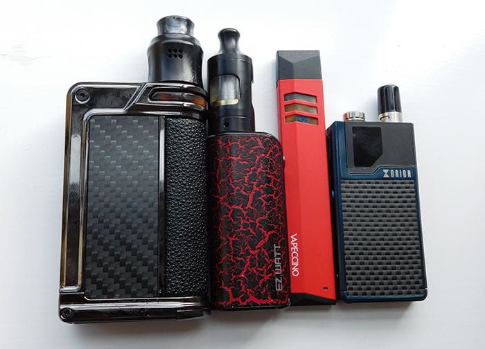 lost vape orion size comparison