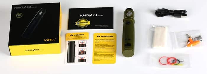 nunchaku rda kit contents