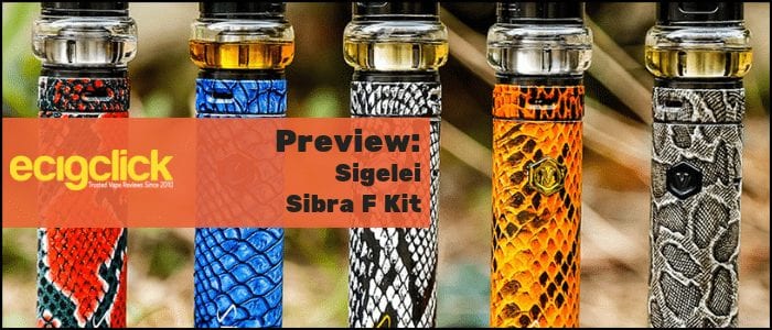 sigelei Sibra F Kit preview