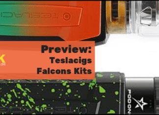 teslacigs falcons kits preview