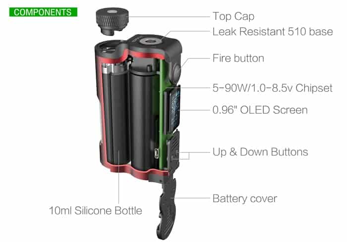 topside components