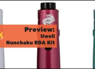 uwell nunchaku rda kit preview