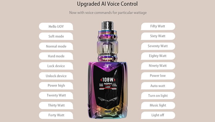 voice control-ijoy avenger baby