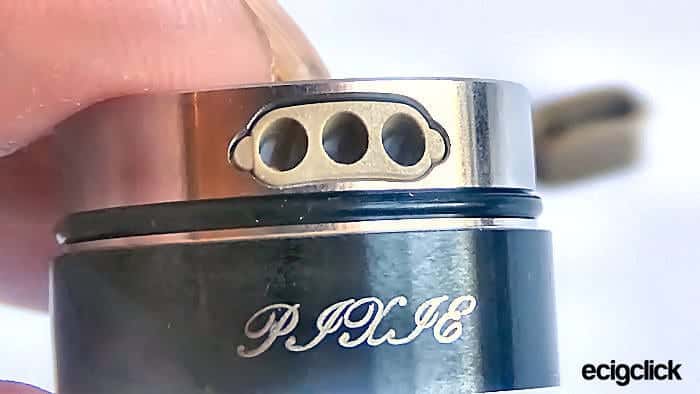 Vapefly Pixie RDA dot wide af barrel