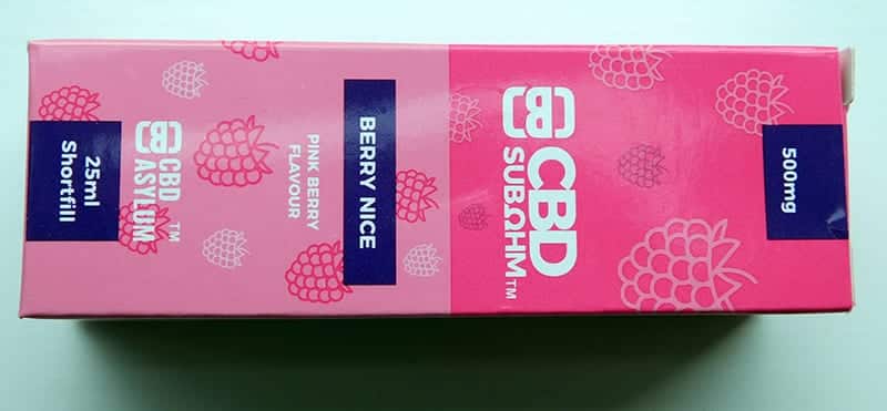 cbd asylum sub ohm berry nice review