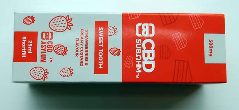 cbd asylum sub ohm sweet tooth review