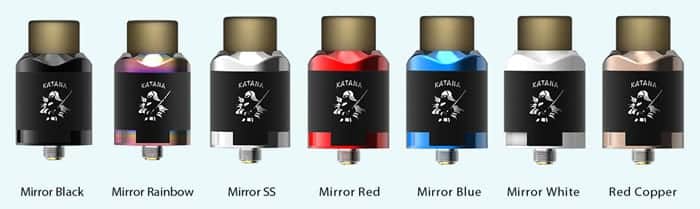 katana rda colours