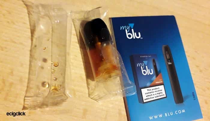 myblu menthol pods leak