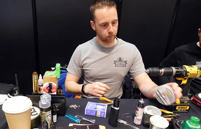 neale hare coil builder vaper expo