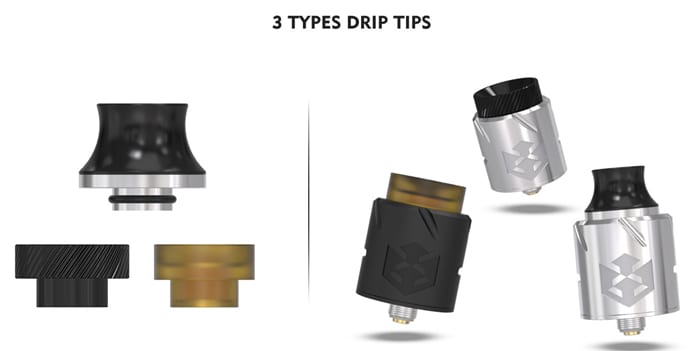 paradox rda drip tips