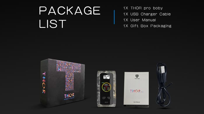 thor pro contents