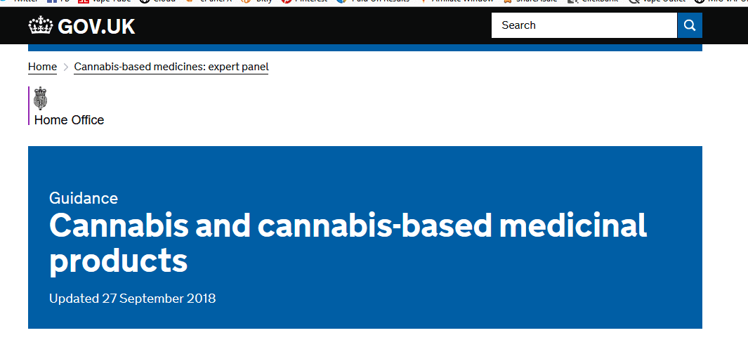 uk gov legalizes cannabis