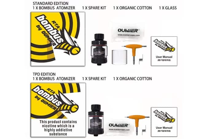 bombus rta contents