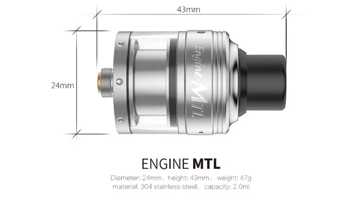 engine mtl rta specs