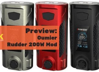 rudder 200w mod components