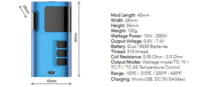 ripple mod specs