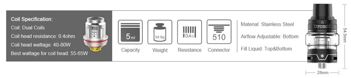 uforce rex specs