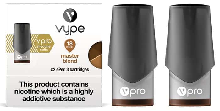 vpro pods master blend