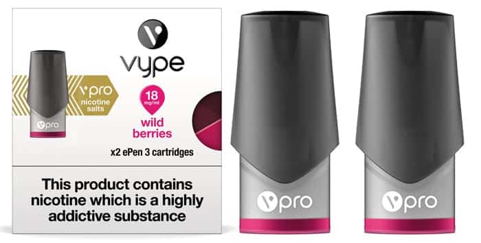 vpro pods wild berries