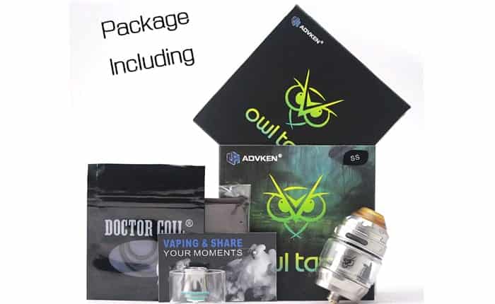 Advken owl kit contents