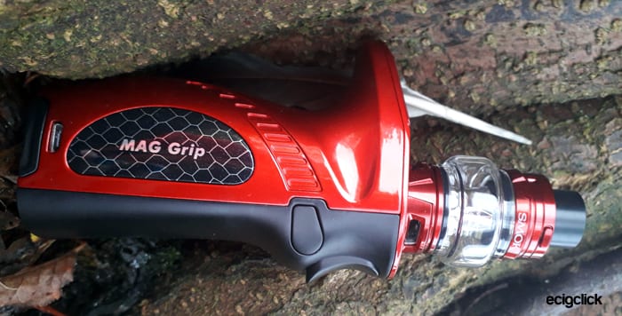 Mag grip side view