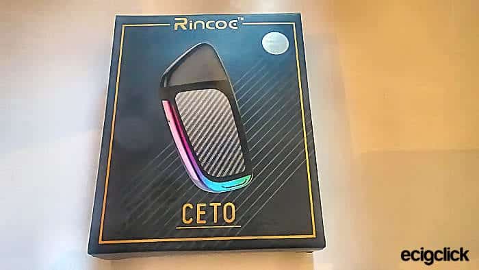 Rincoe Ceto packaging