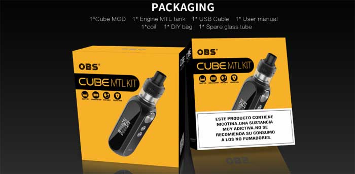 cube mtl kit contents