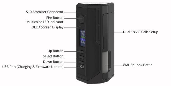 drone bf dna250c components