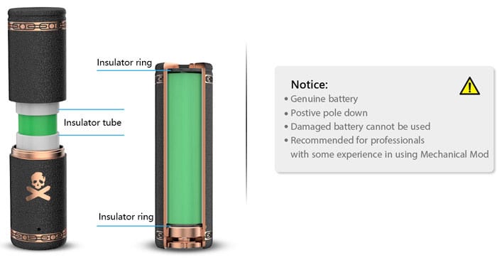 vandy vape bonza mod internals