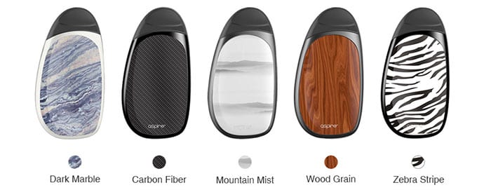 Aspire Cobble Pod colours