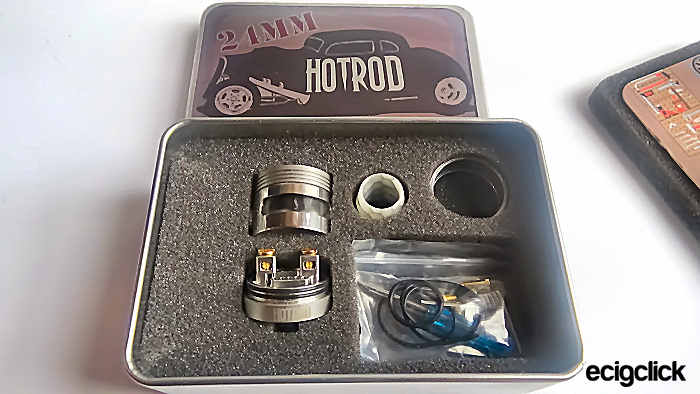 DeepinMaker HotRod RDA in tin