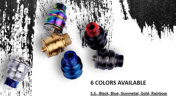 Elder Dragon RDA colour options