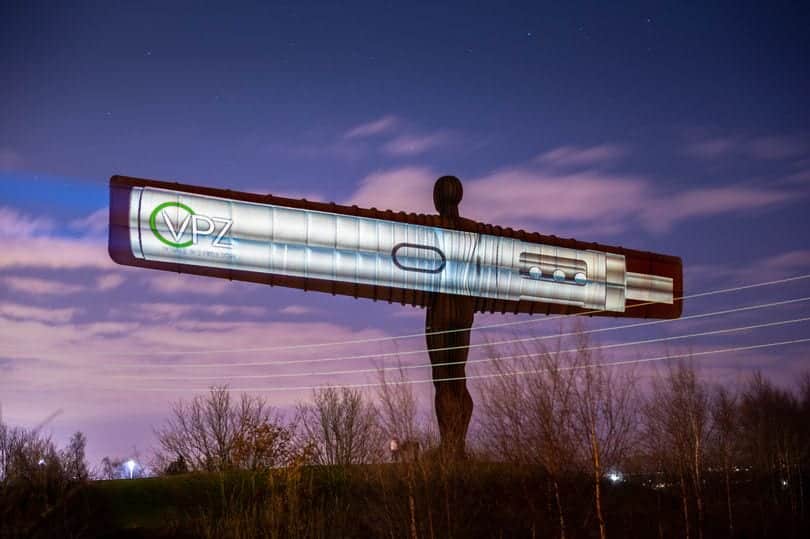 angel of the north vaping