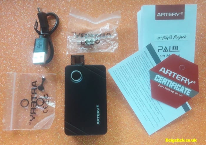 artery pal 2 contents