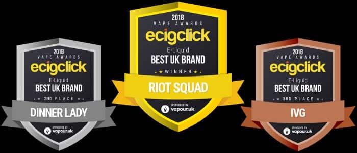 best e liquid brand uk Ecigclick Awards 2018