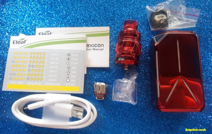 eleaf lexicon kit contents