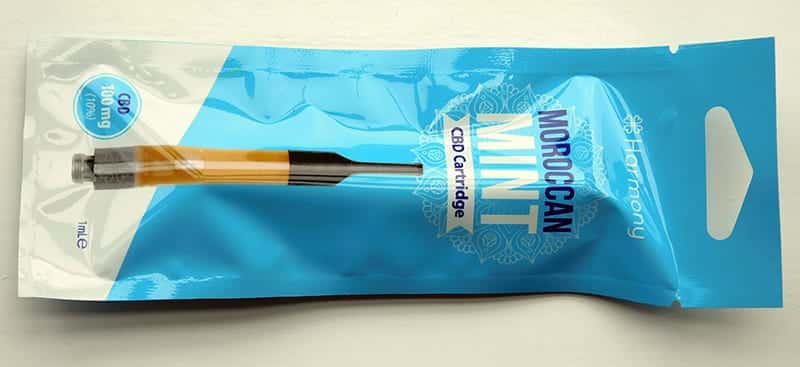 harmony moroccan mint cbd cartridge review