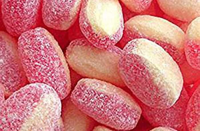 rhubarb custard sweets