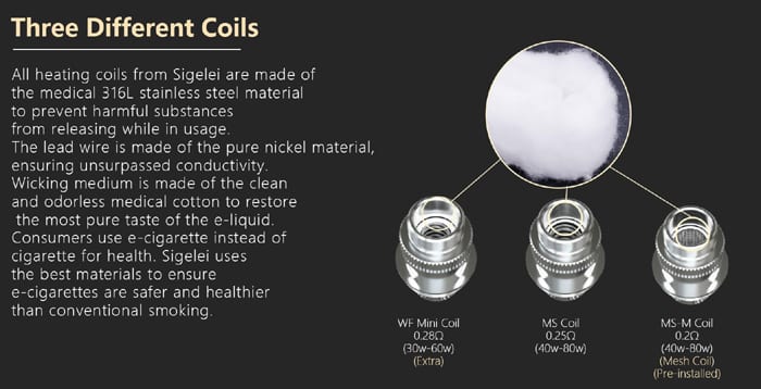 shikra baby tank coils