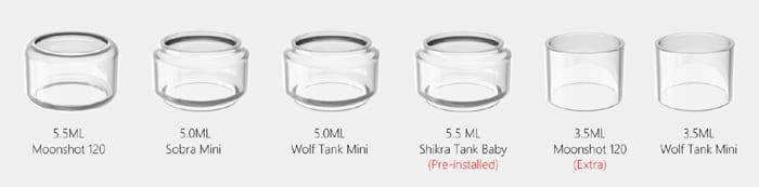 shikra baby tank glass