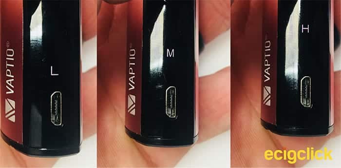 cosmo vape mod settings