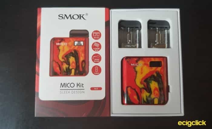 SMOK Mico kit contents