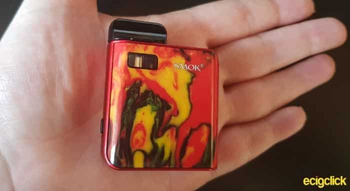 SMOK Mico pod in palm of hand