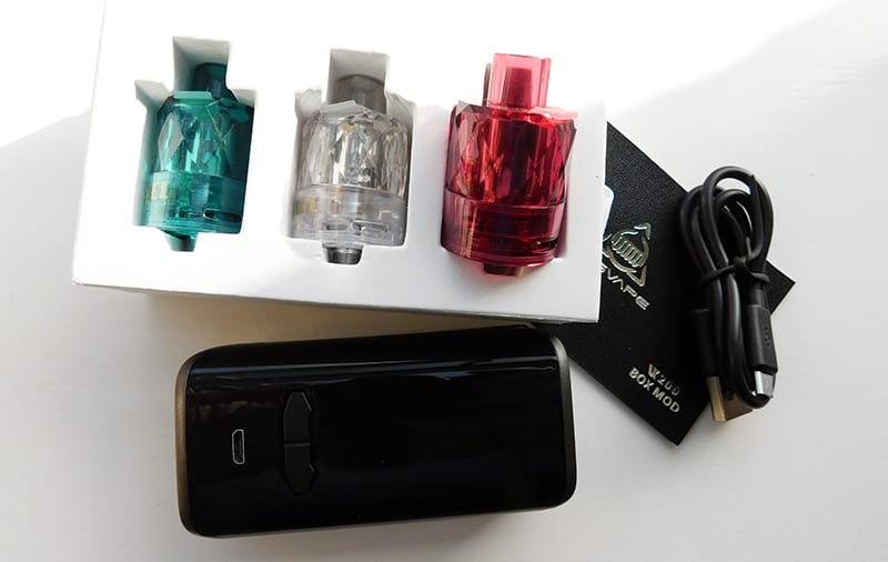 augvape vx200 kit contents