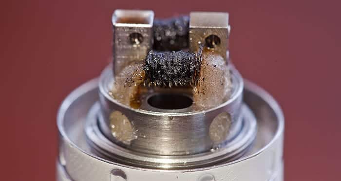 Burnt Vape Coil