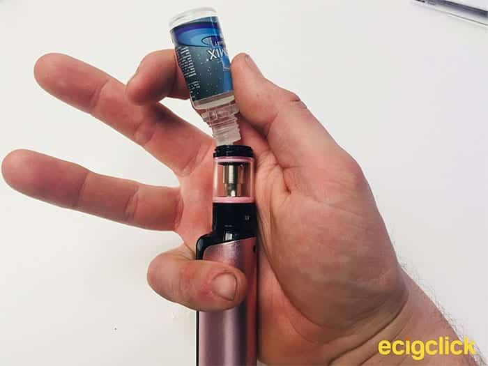 how to fill vaptio cosmo tank