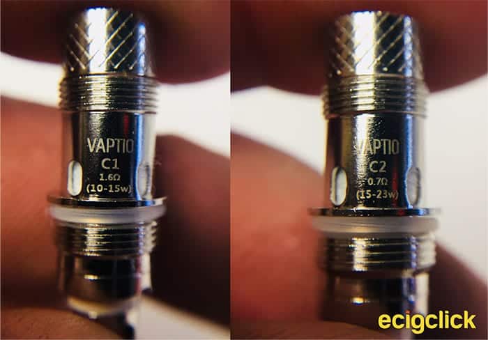 Vaptio cosmo coil - C1 and C2