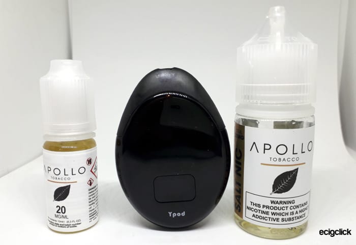 ypod and apollo nic salt