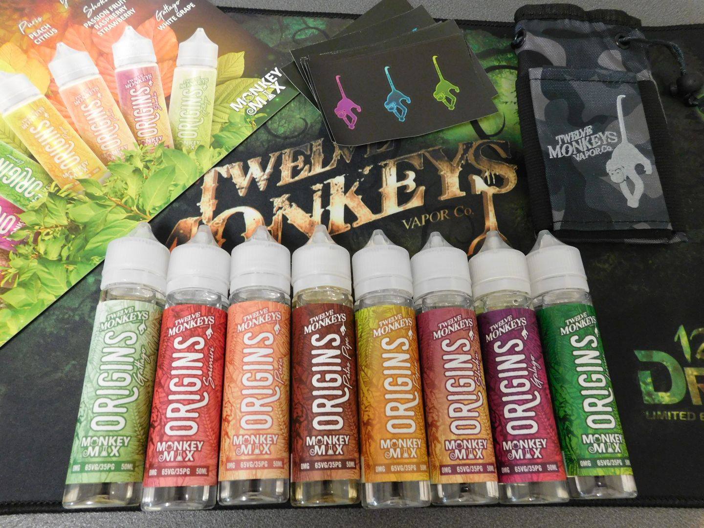 12 monkeys monkey mix origins e-liquid review