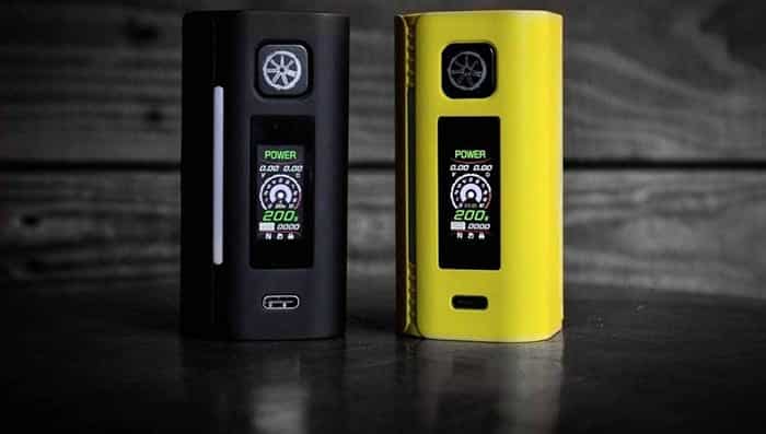 balck and yellow lustro mod